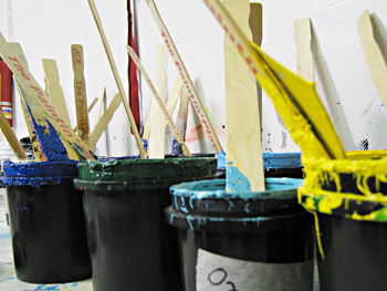 screen printing ink pots